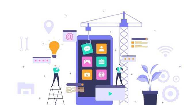 App development illustration